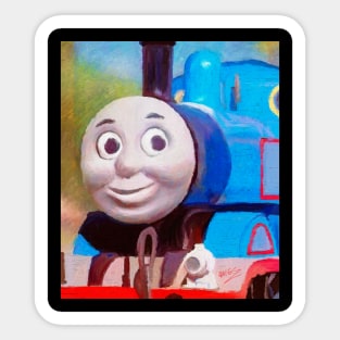 Thomas Portrait 2 Sticker